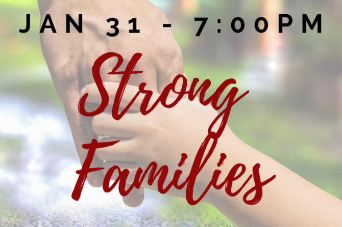 Networking Event: Strong Families